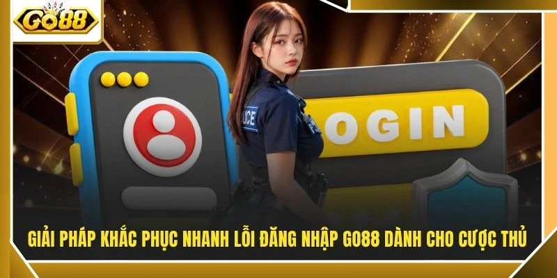 Giải pháp khắc phục nhanh lỗi đăng nhập GO88 dành cho cược thủ