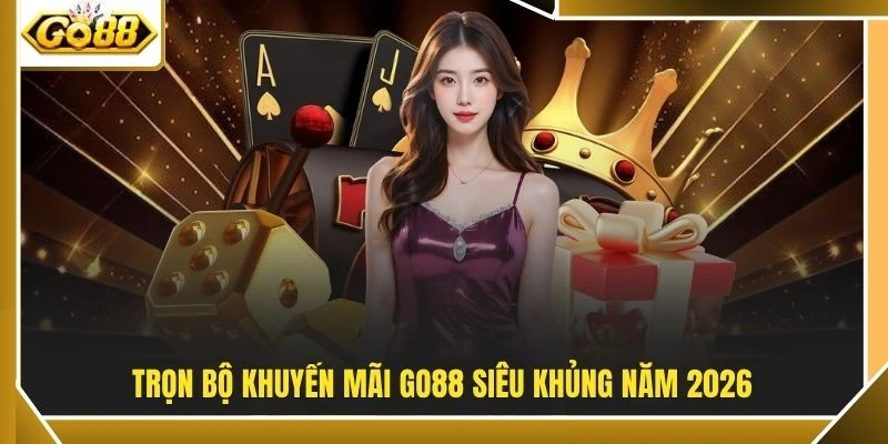 Khuyến Mãi GO88 1 Trọn bộ khuyến mãi GO88 siêu khủng năm 2026