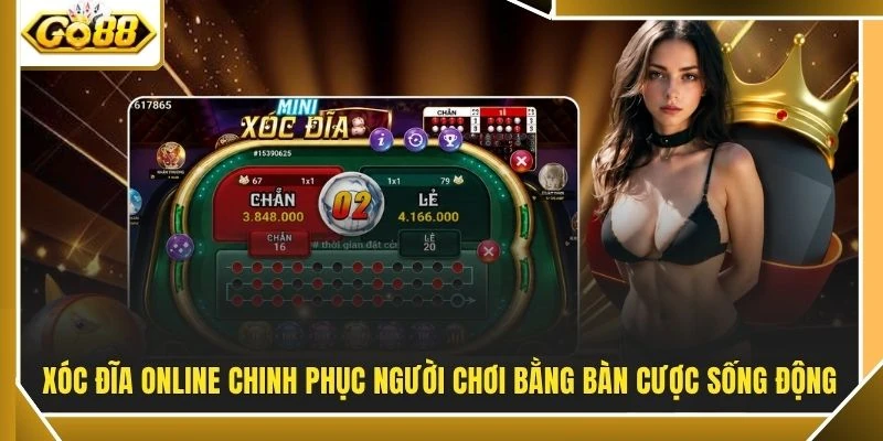 Xóc Đĩa Online - Trải Nghiệm Bàn Chơi Live 4k Sống Động 2 Xóc đĩa online chinh phục người chơi bằng bàn cược sống động